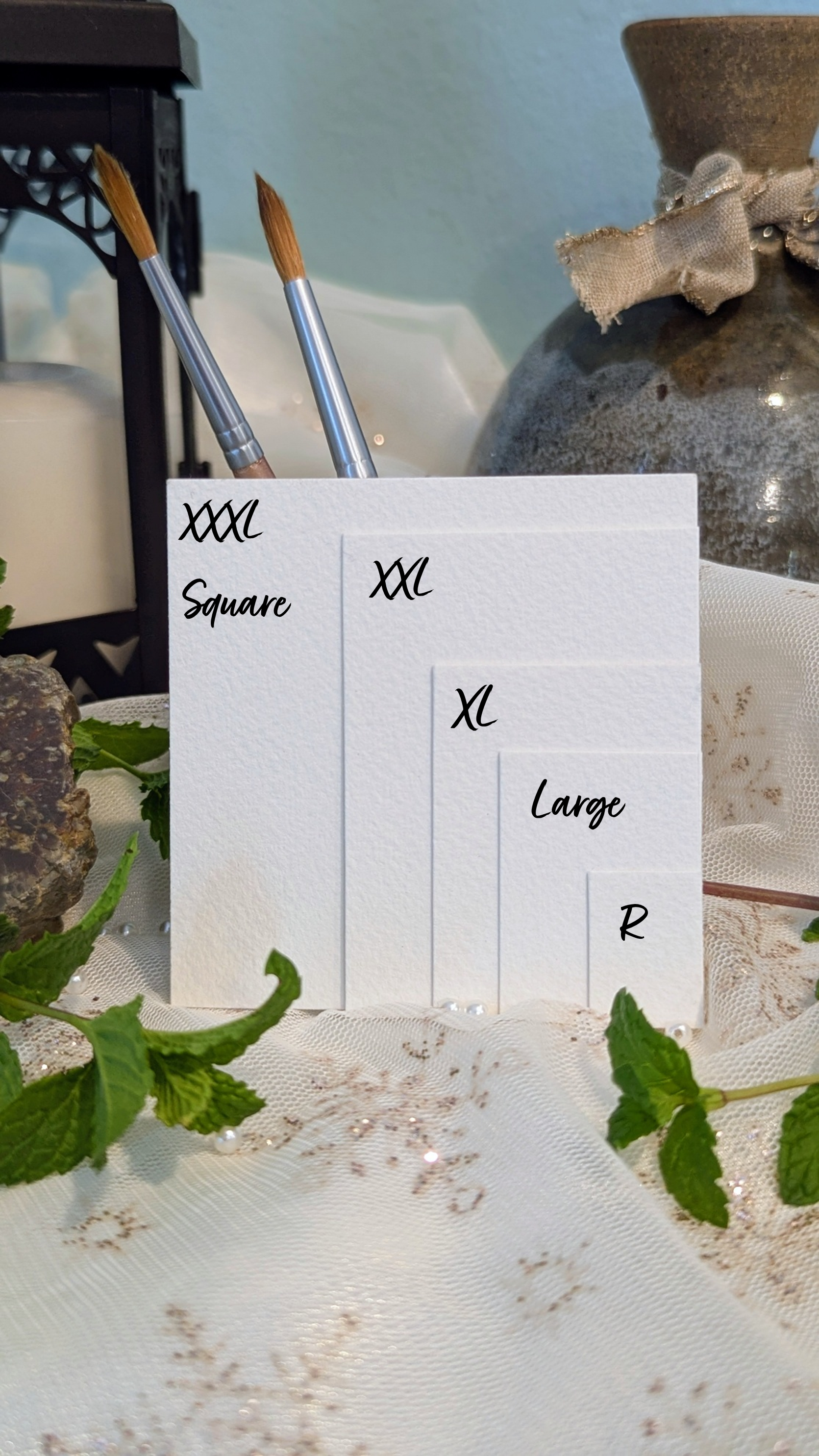 Fairy Sized Watercolor Paper (Choose Option)