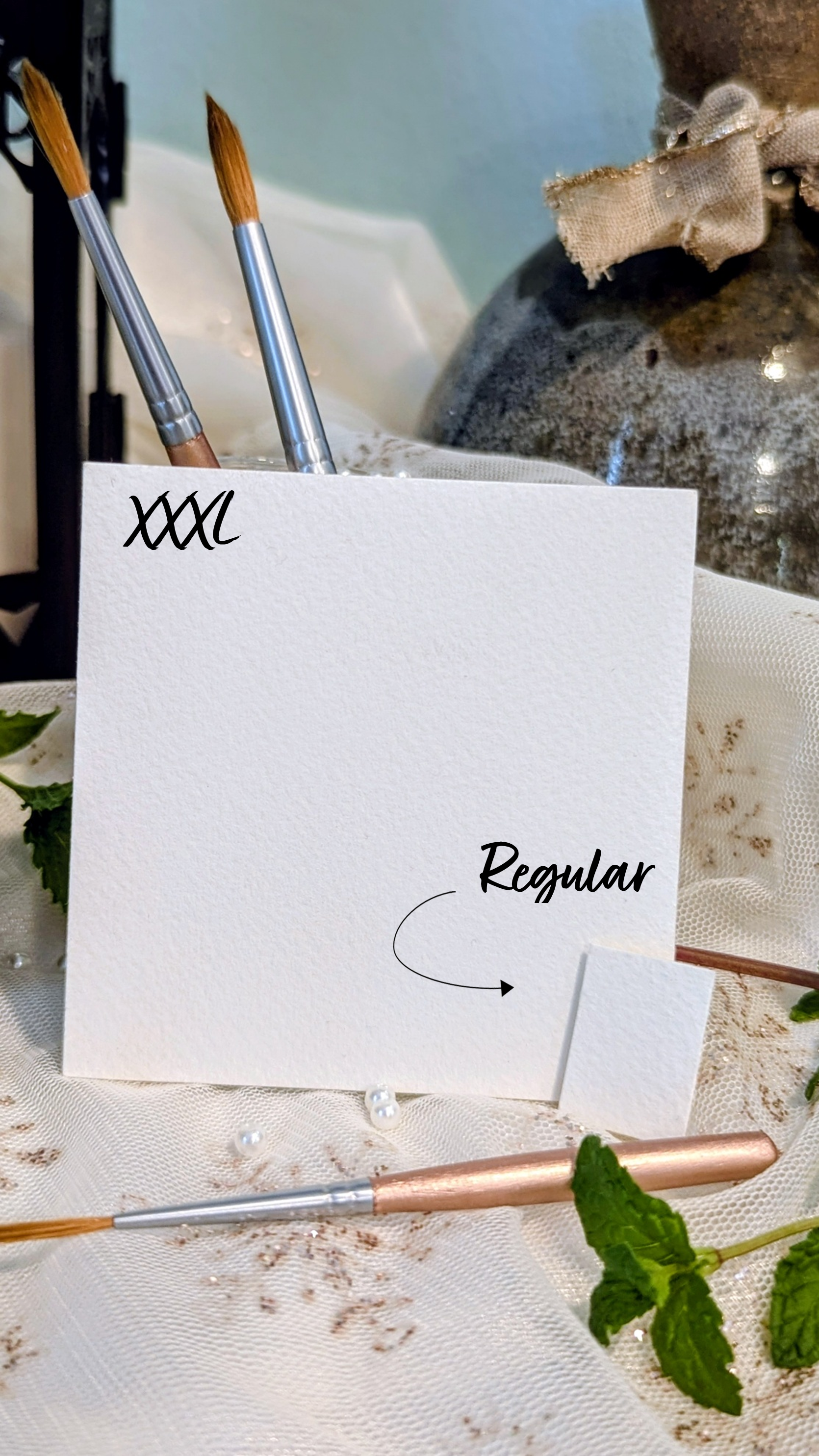 Fairy Sized Watercolor Paper (Choose Option)