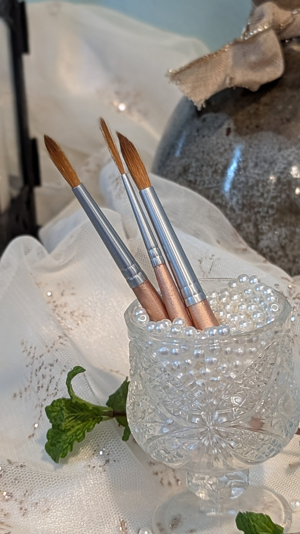 Madam Pompadora's Nonpareil Watercolor Brush Set