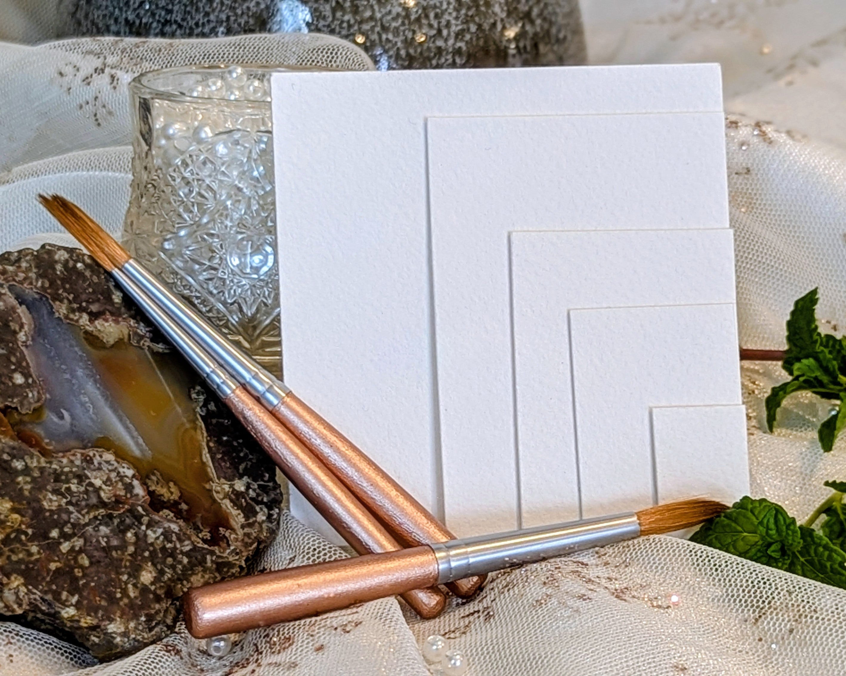 Madam Pompadora's Nonpareil Watercolor Brushes (Choose Option)