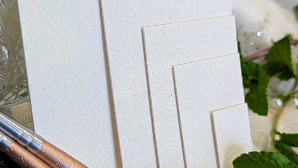 Fairy Sized Watercolor Paper (Choose Option)